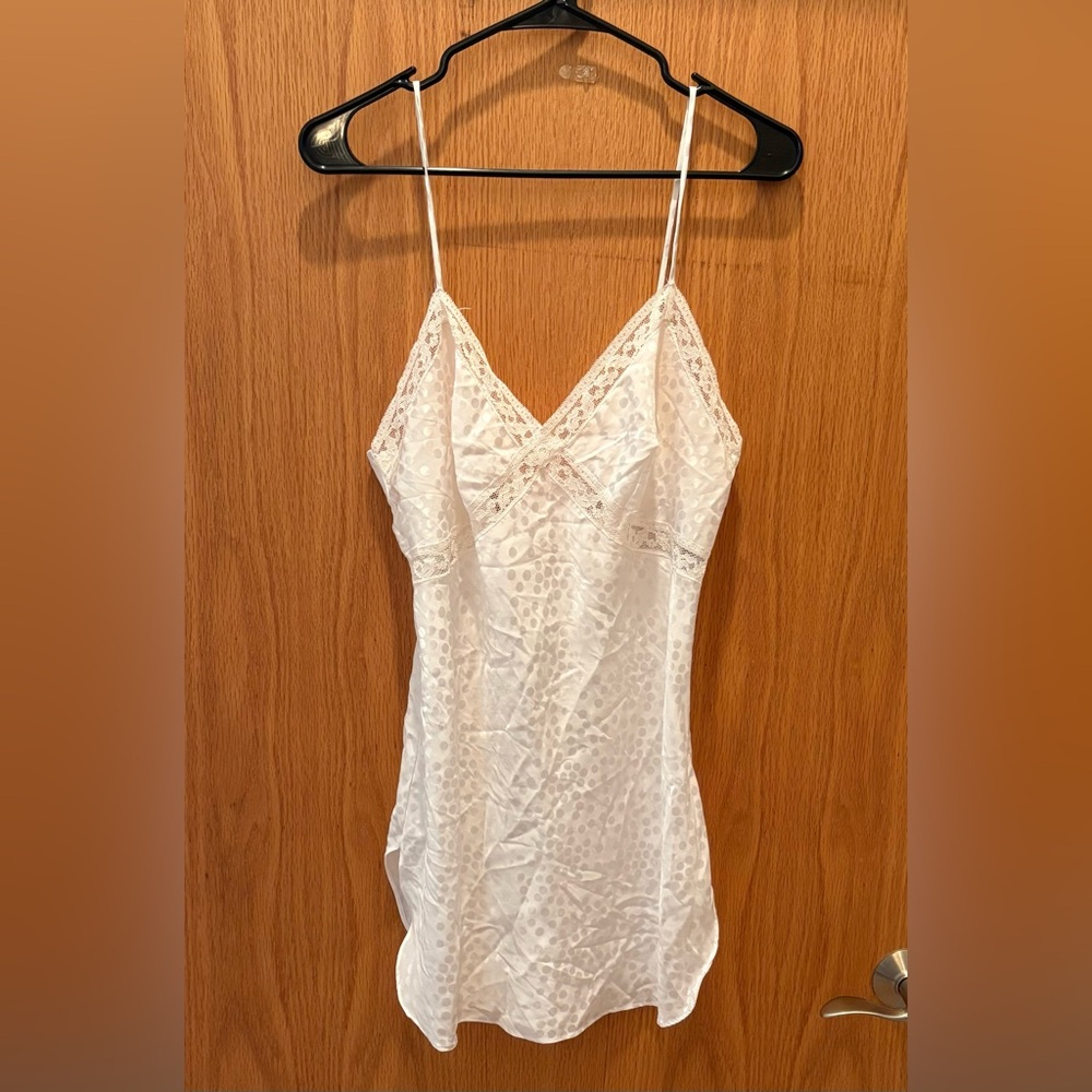 Natori White Lace Camisole